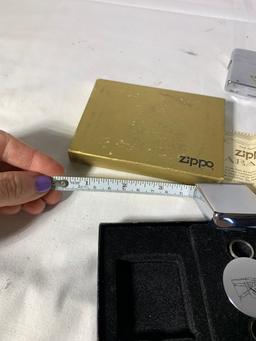 Zippo Light, Zippo Tape Measure & Zippo Keychain