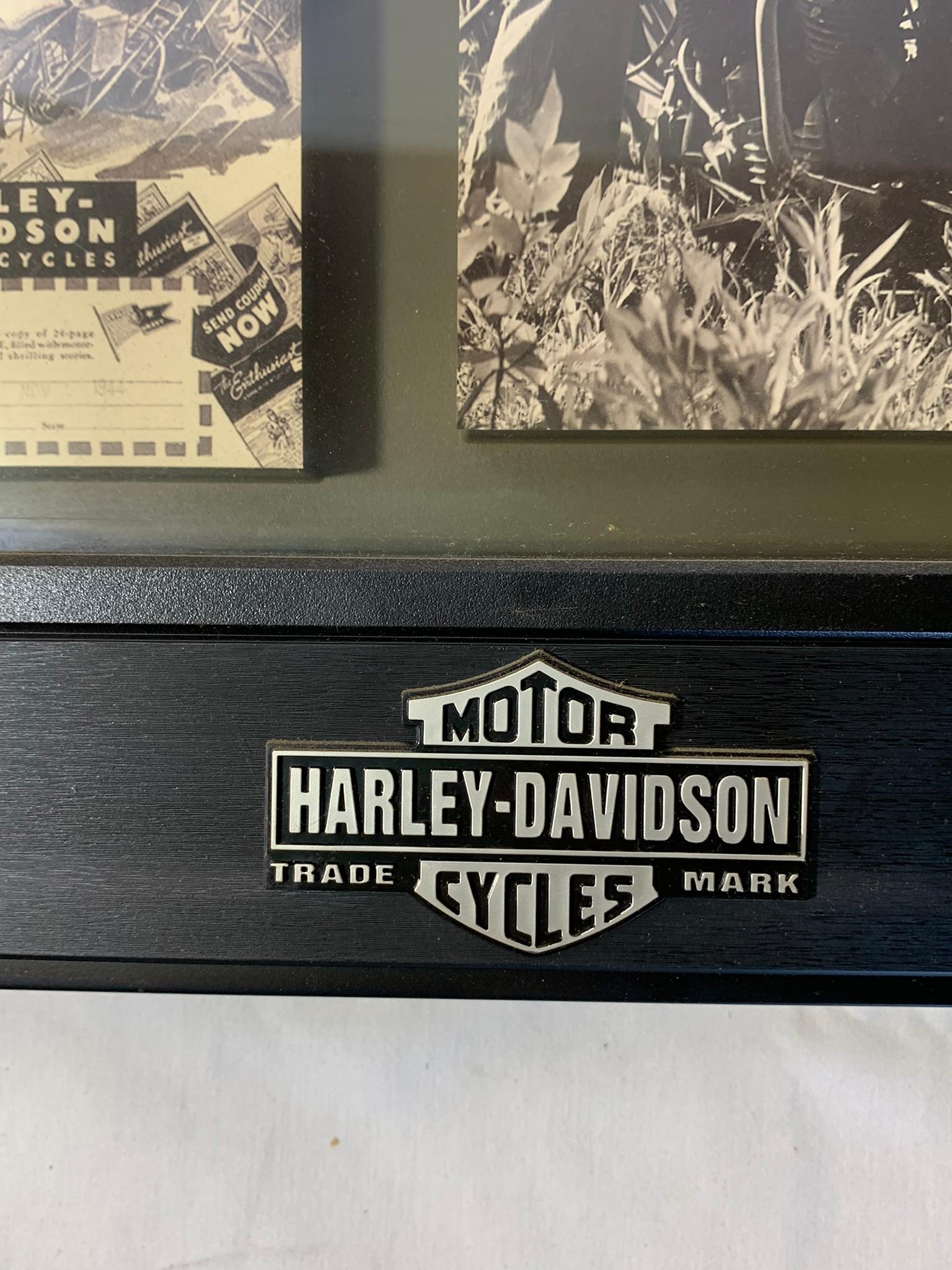 Harley-Davidson  Model 1942 WLA Shadow Box
