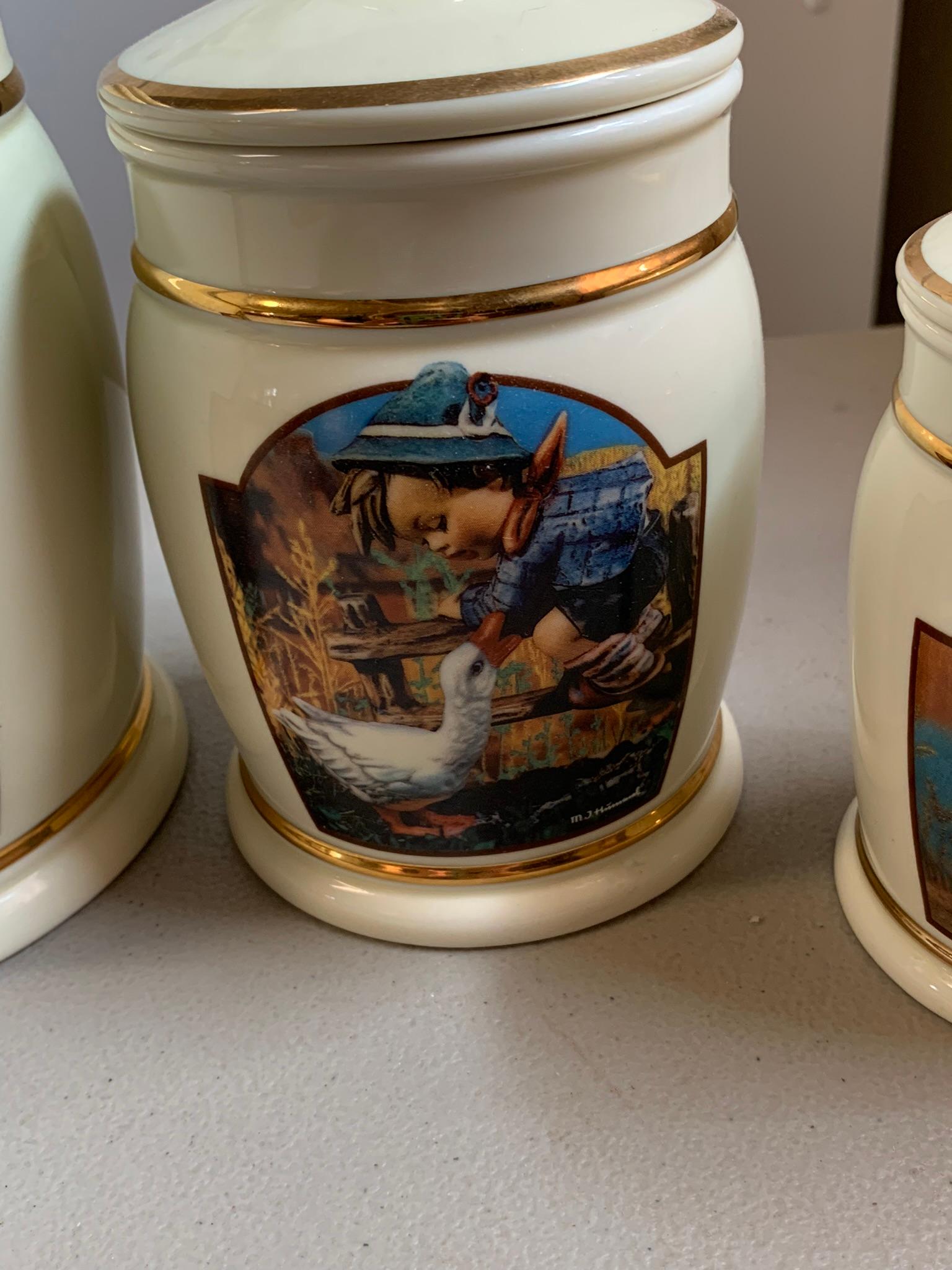 Great Group of Vintage M.J Hummel Goebel  Canister Set