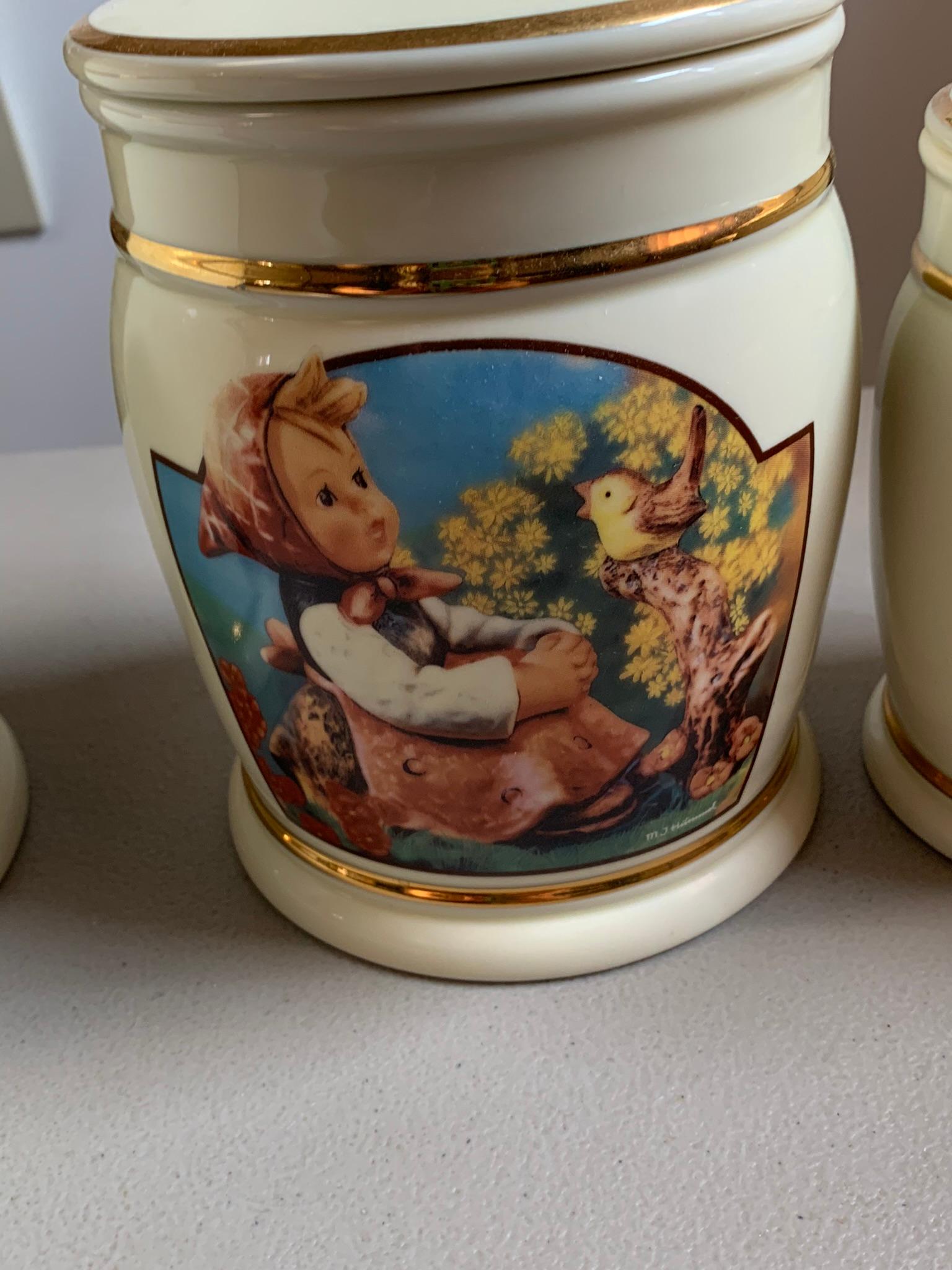 Great Group of Vintage M.J Hummel Goebel  Canister Set