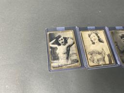 Group of Moving Vintage Nude Pin Up Cards