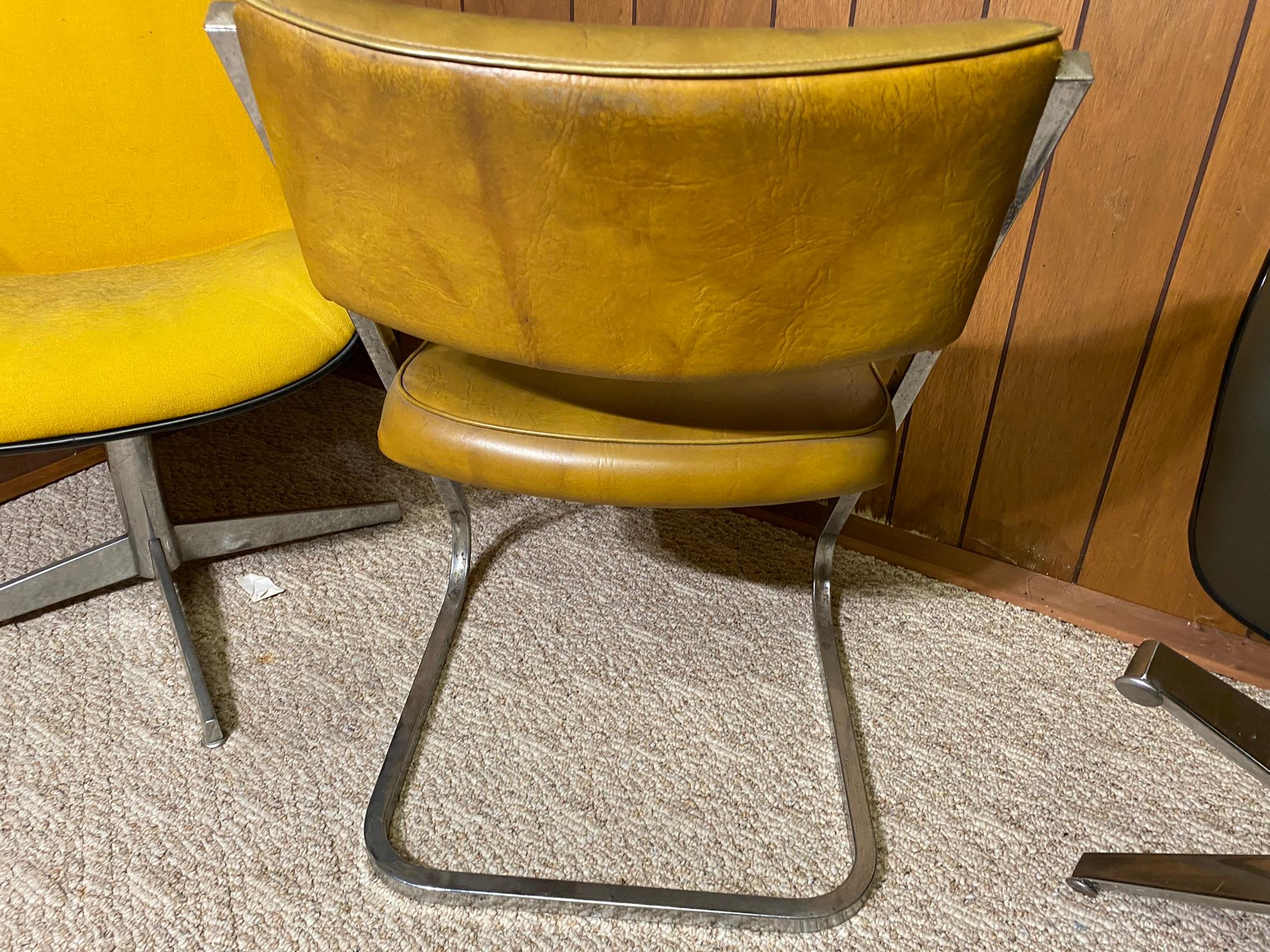 Retro Steelcase Mid Century Chairs, Howell chair