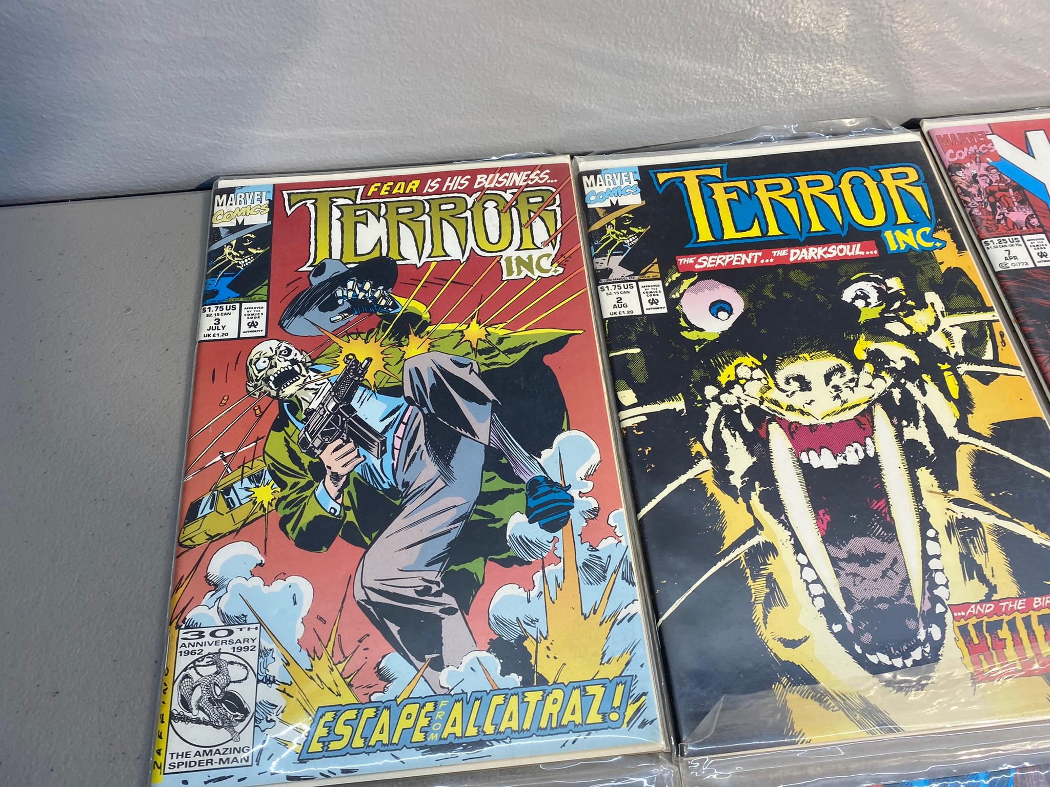 Lot of 15 Comics--X-Men, Terror, Gizmo, & Nighthawk
