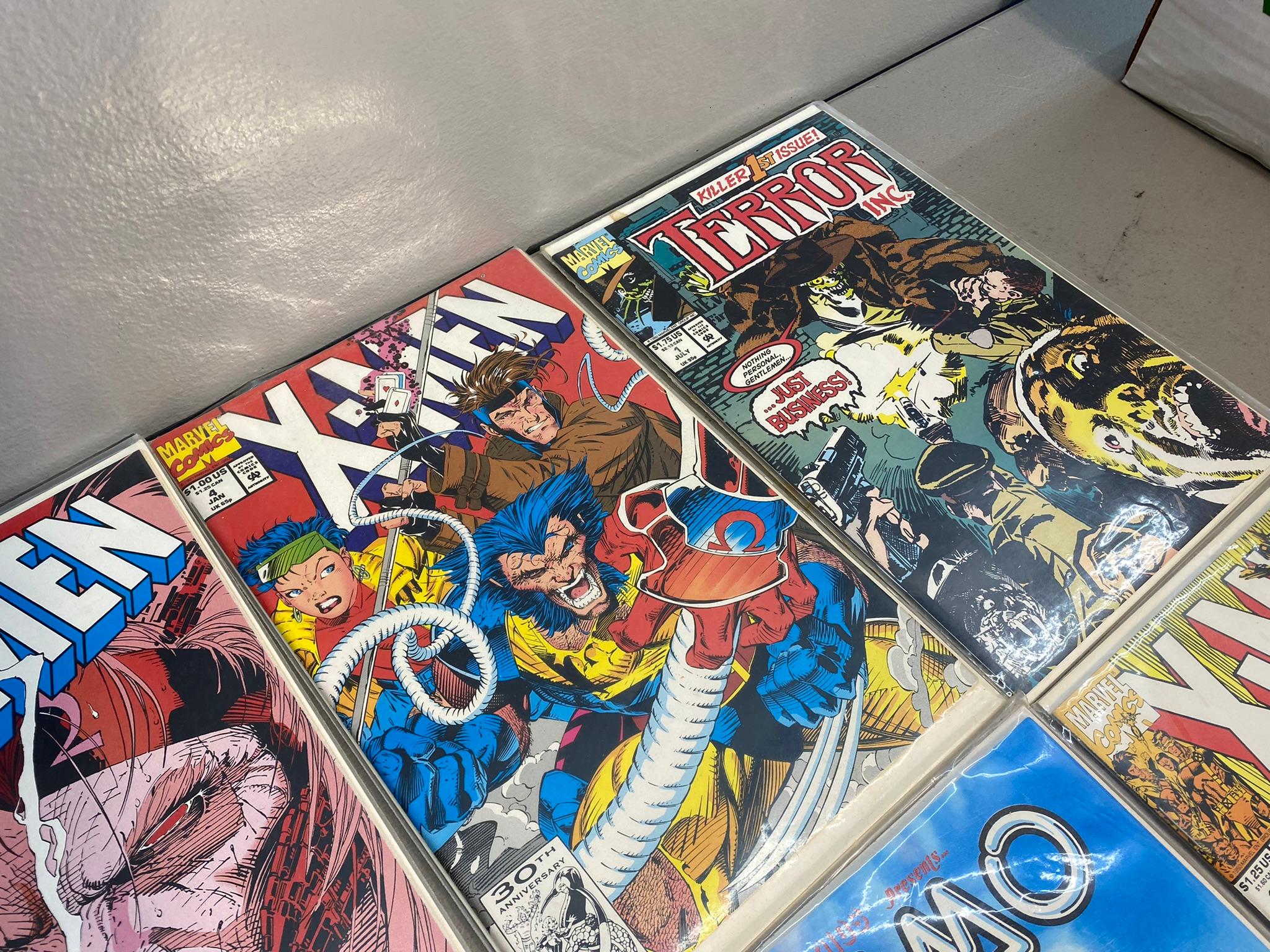 Lot of 15 Comics--X-Men, Terror, Gizmo, & Nighthawk