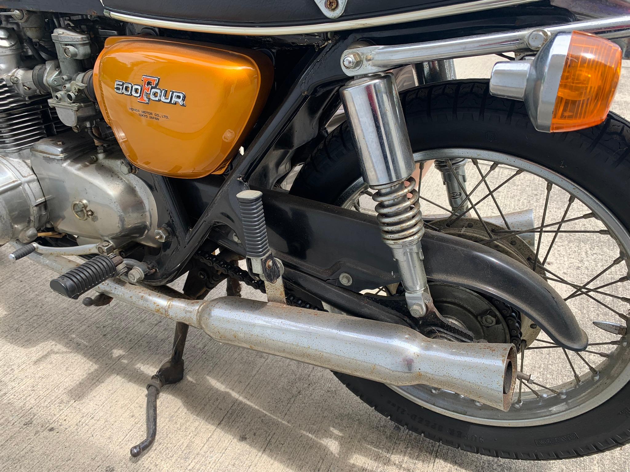 1972 Honda 500 Four, Very Clean, One Owner. Very Low Miles  3147.4