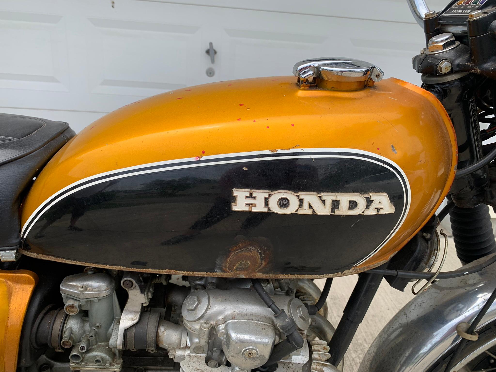 1972 Honda 500 Four, Very Clean, One Owner. Very Low Miles  3147.4