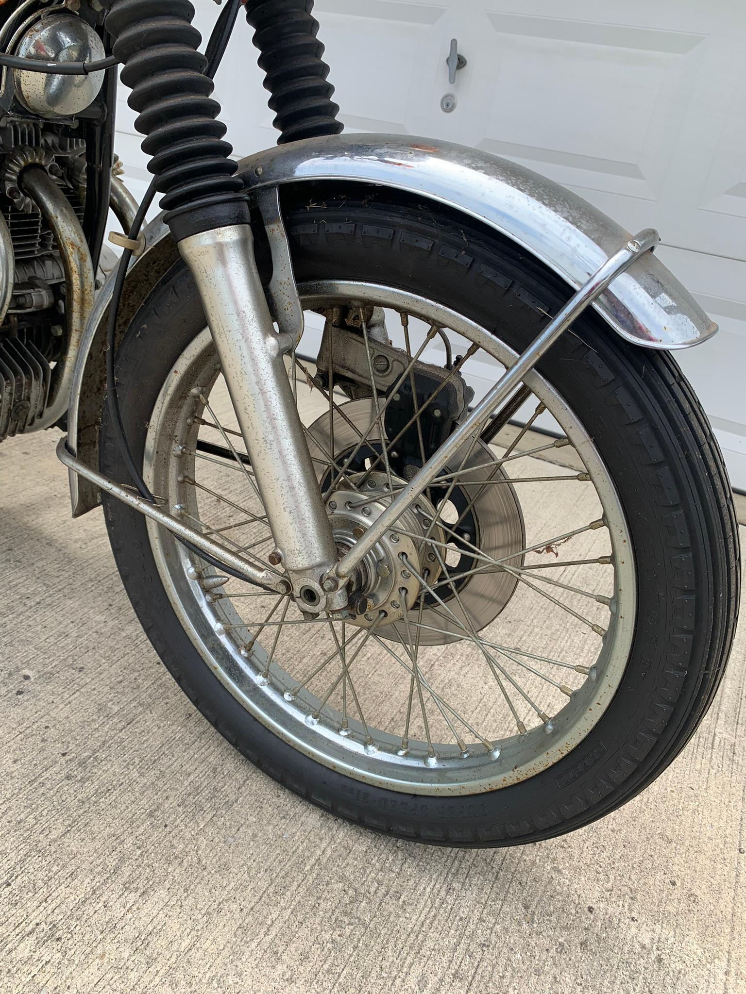 1972 Honda 500 Four, Very Clean, One Owner. Very Low Miles  3147.4