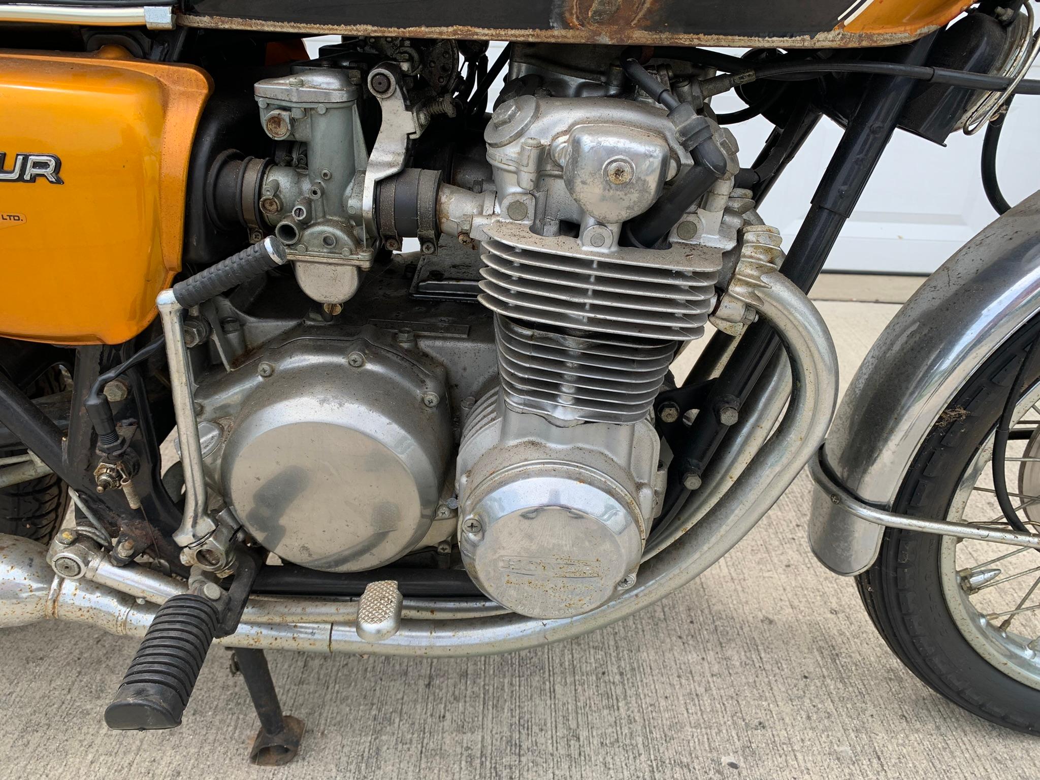 1972 Honda 500 Four, Very Clean, One Owner. Very Low Miles  3147.4