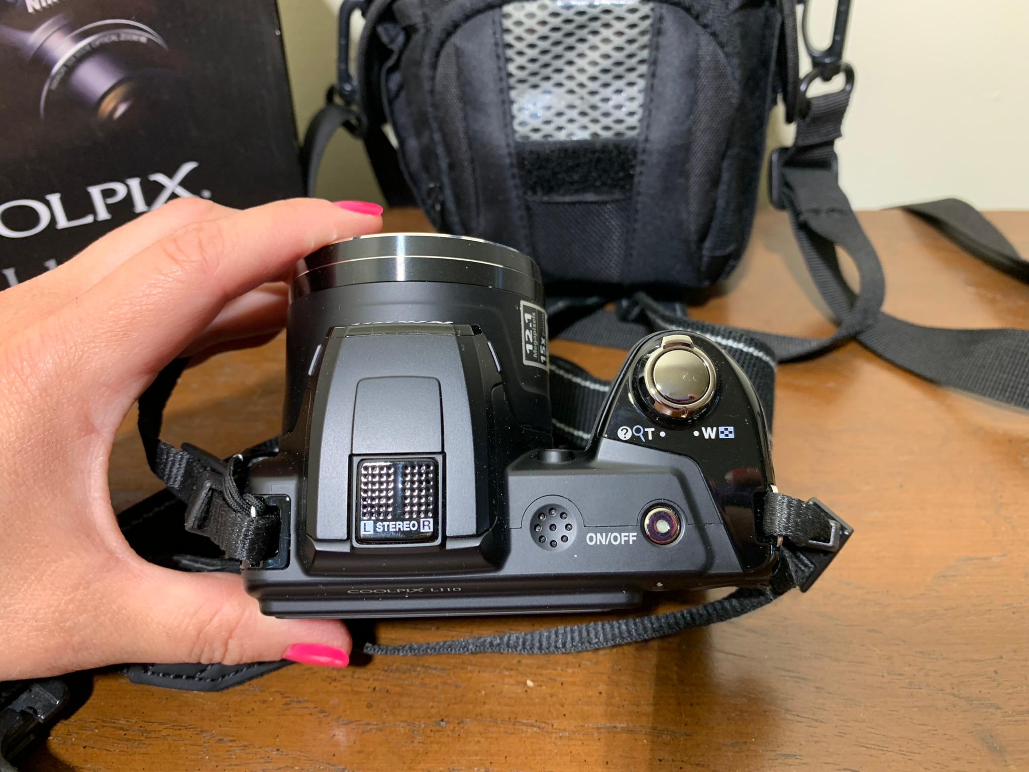 Nikon Coolpix L110 Camera with Bag