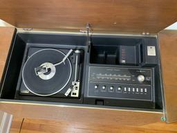 General Electric Console Stereo with 8 track & Turntable.  Model G965h