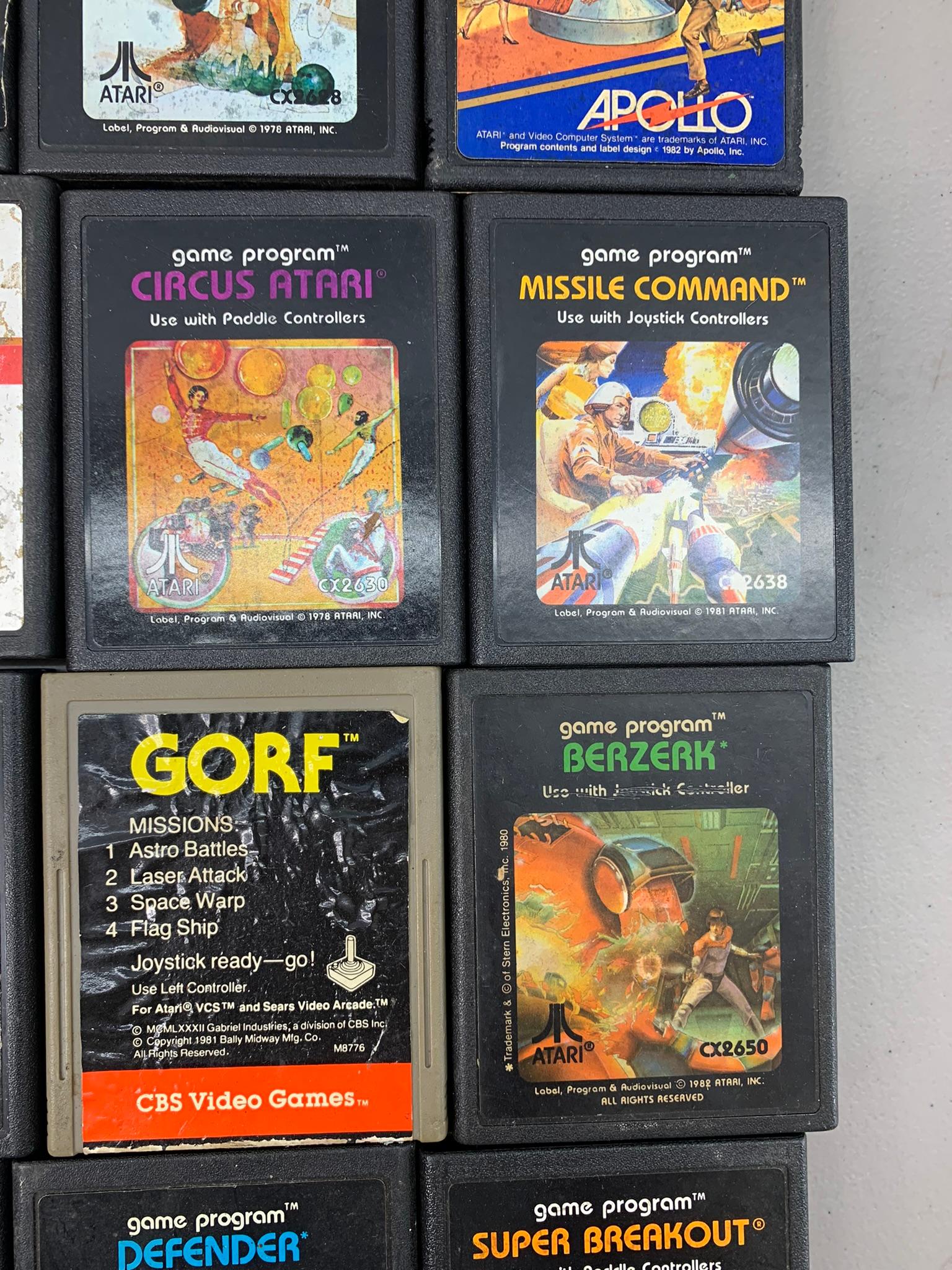 Large Group of Atari Games