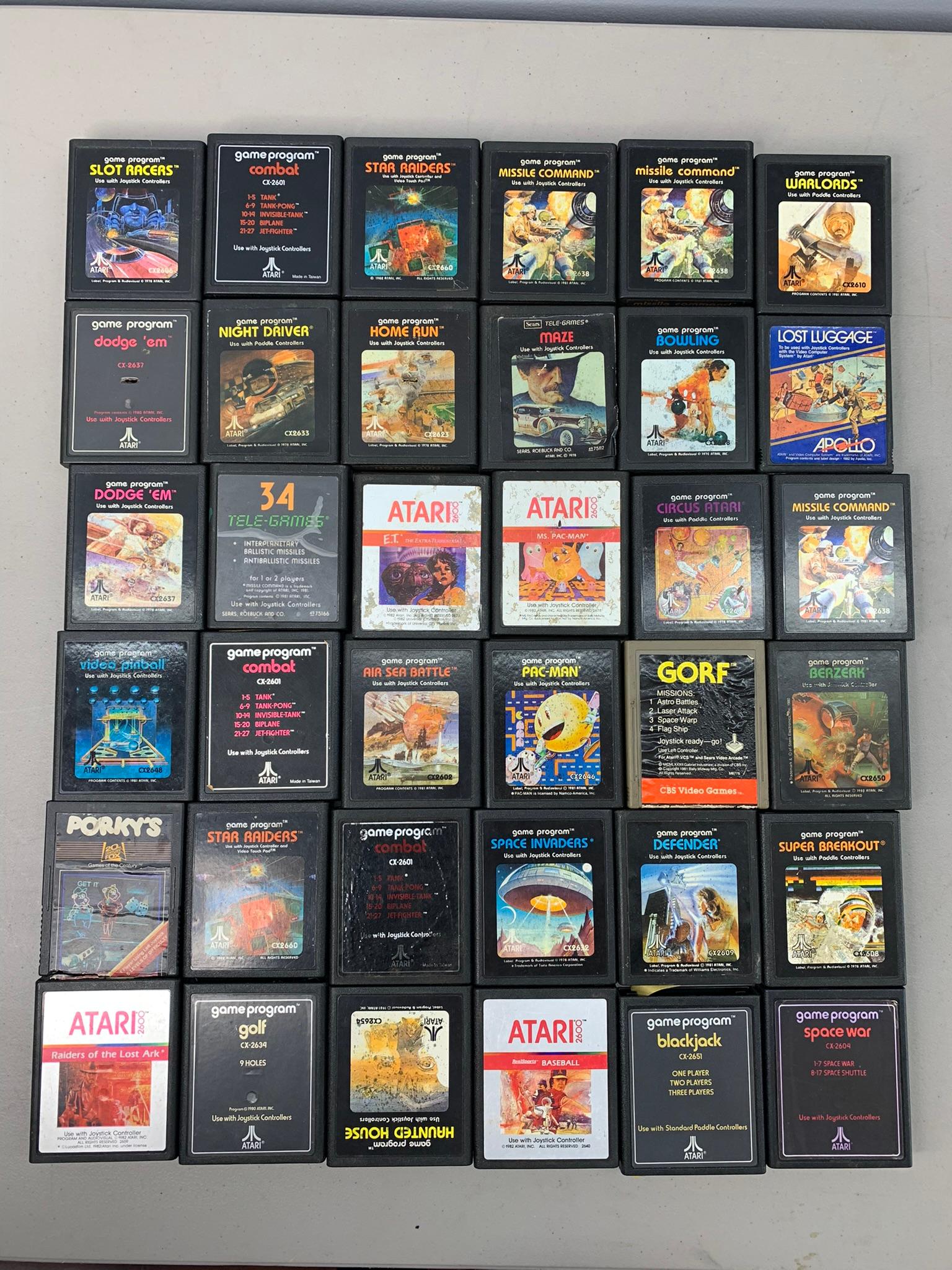 Large Group of Atari Games
