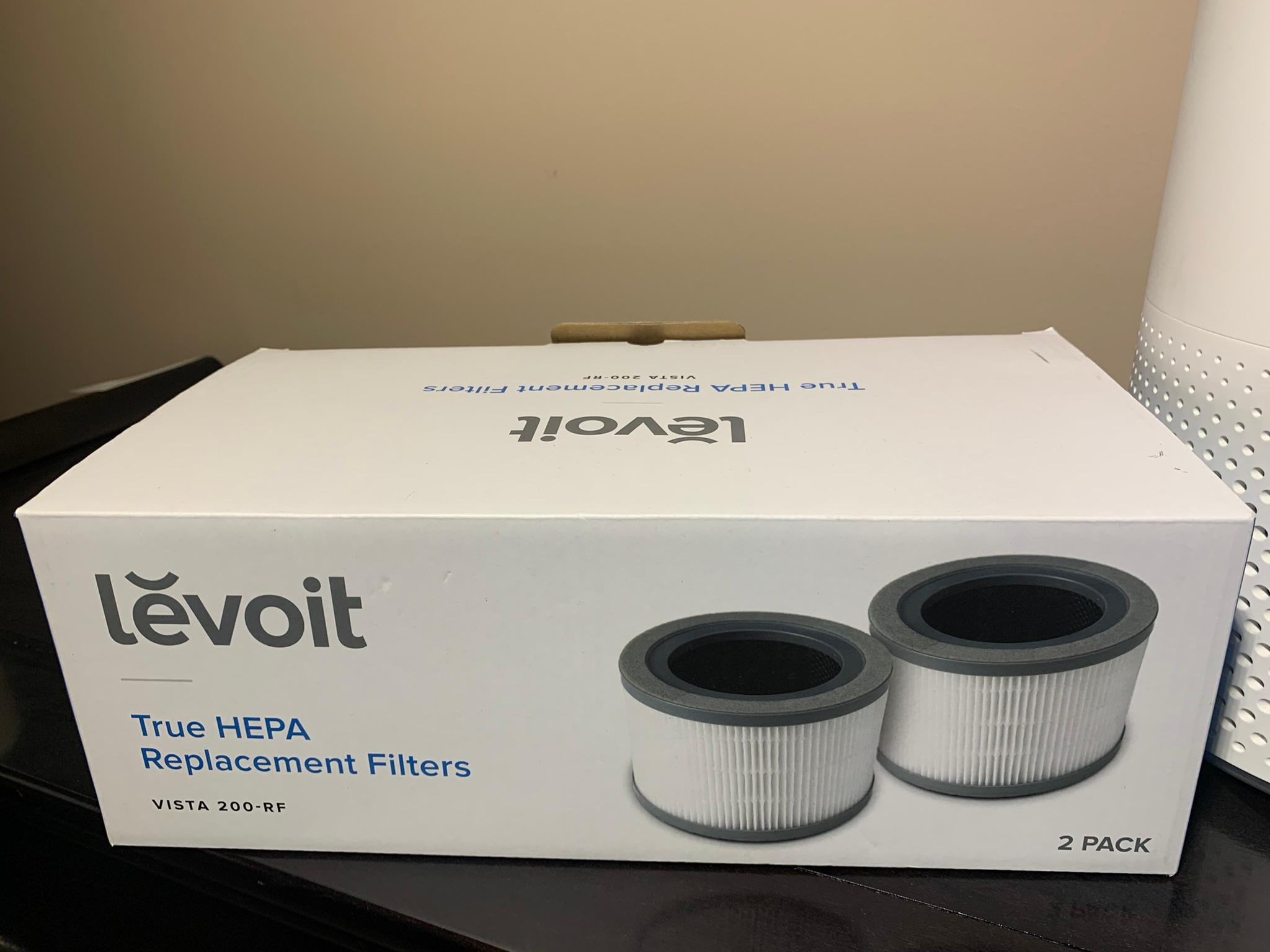 Levoit True Hepa Air Purifier with a Extra Filter.  Model Vista 200. Works