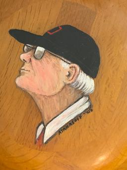 Woody Hayes Painted Bowl
