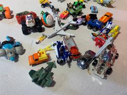 Great Group of Micro Machines, Power Ranger Figures, Plains, Hot Wheels & More