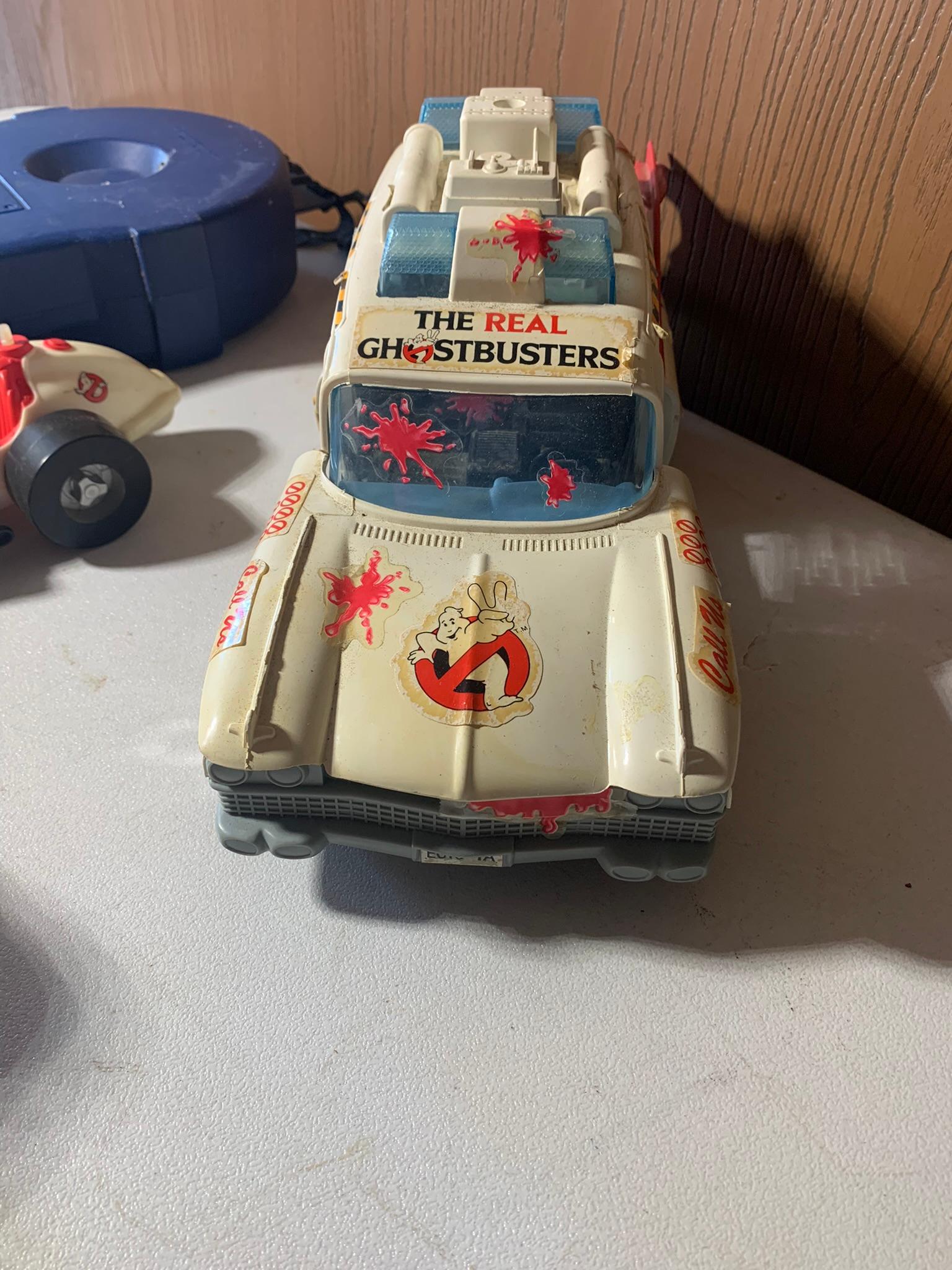 Group of Vintage Ghostbuster Toys