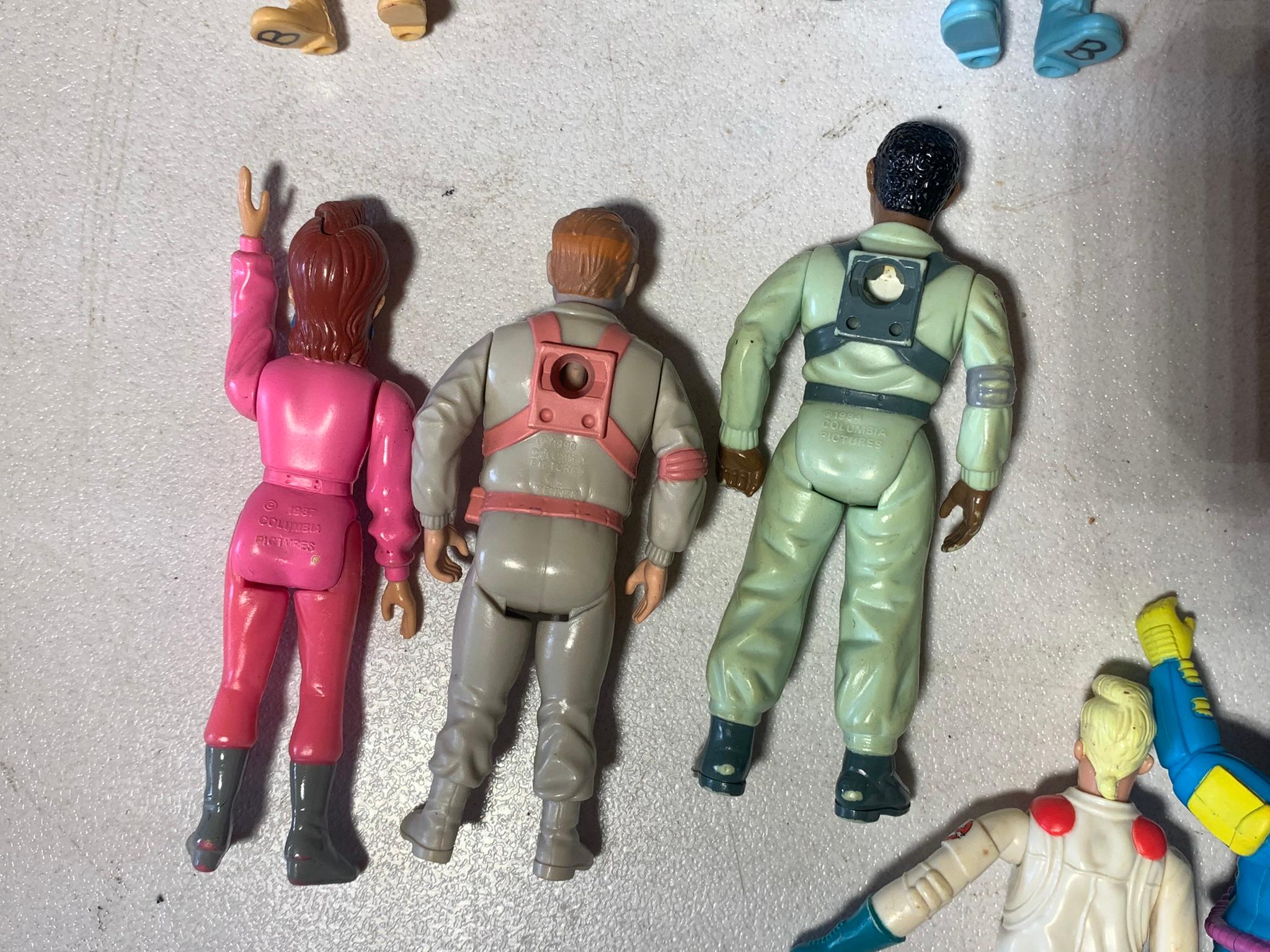 Great Group of Vintage Ghostbuster Toys