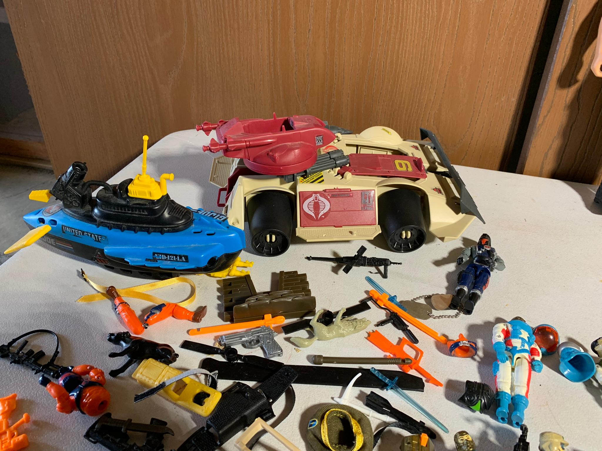 Great Group of VIntage GI Joe Toys