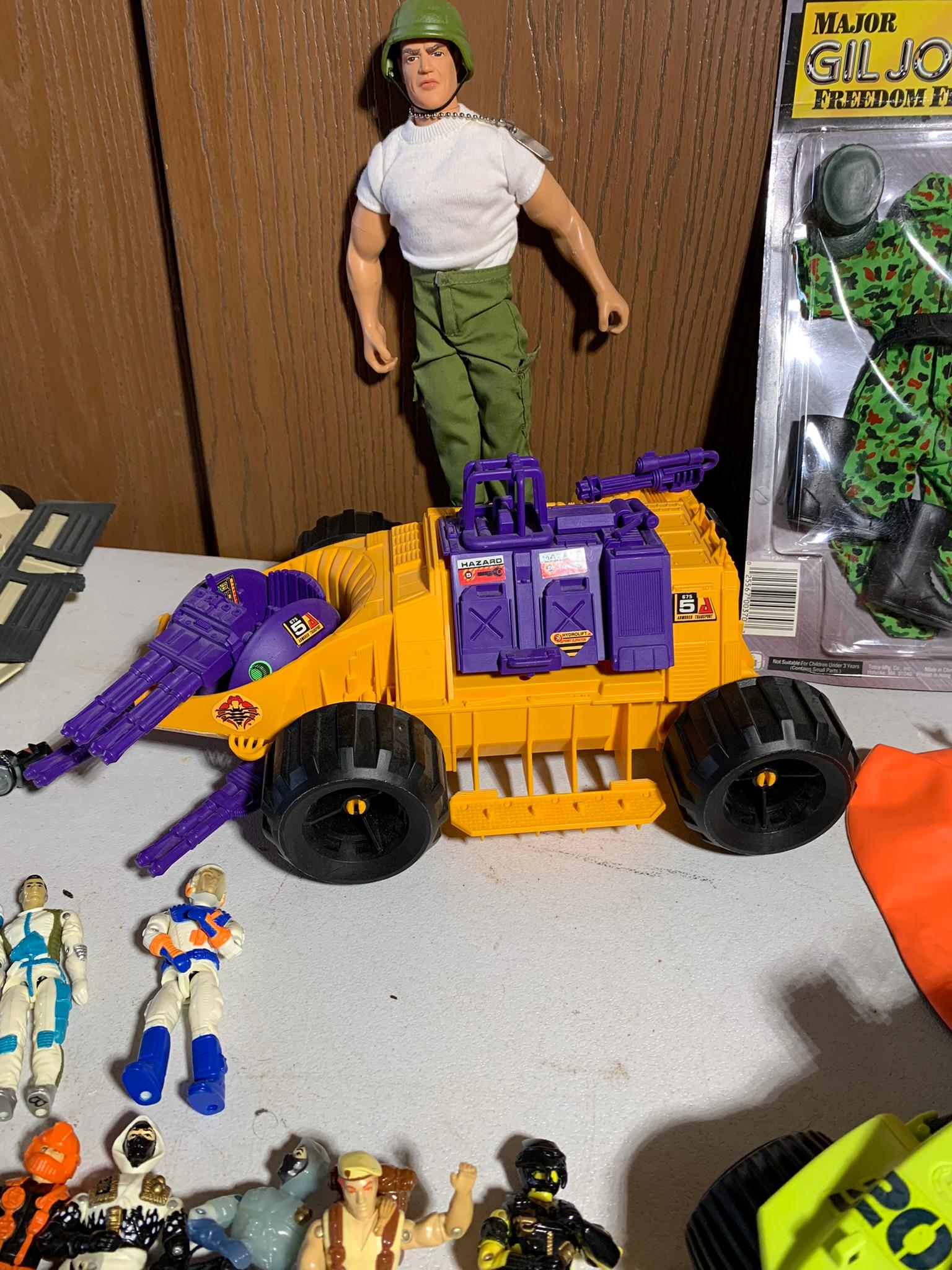 Great Group of VIntage GI Joe Toys