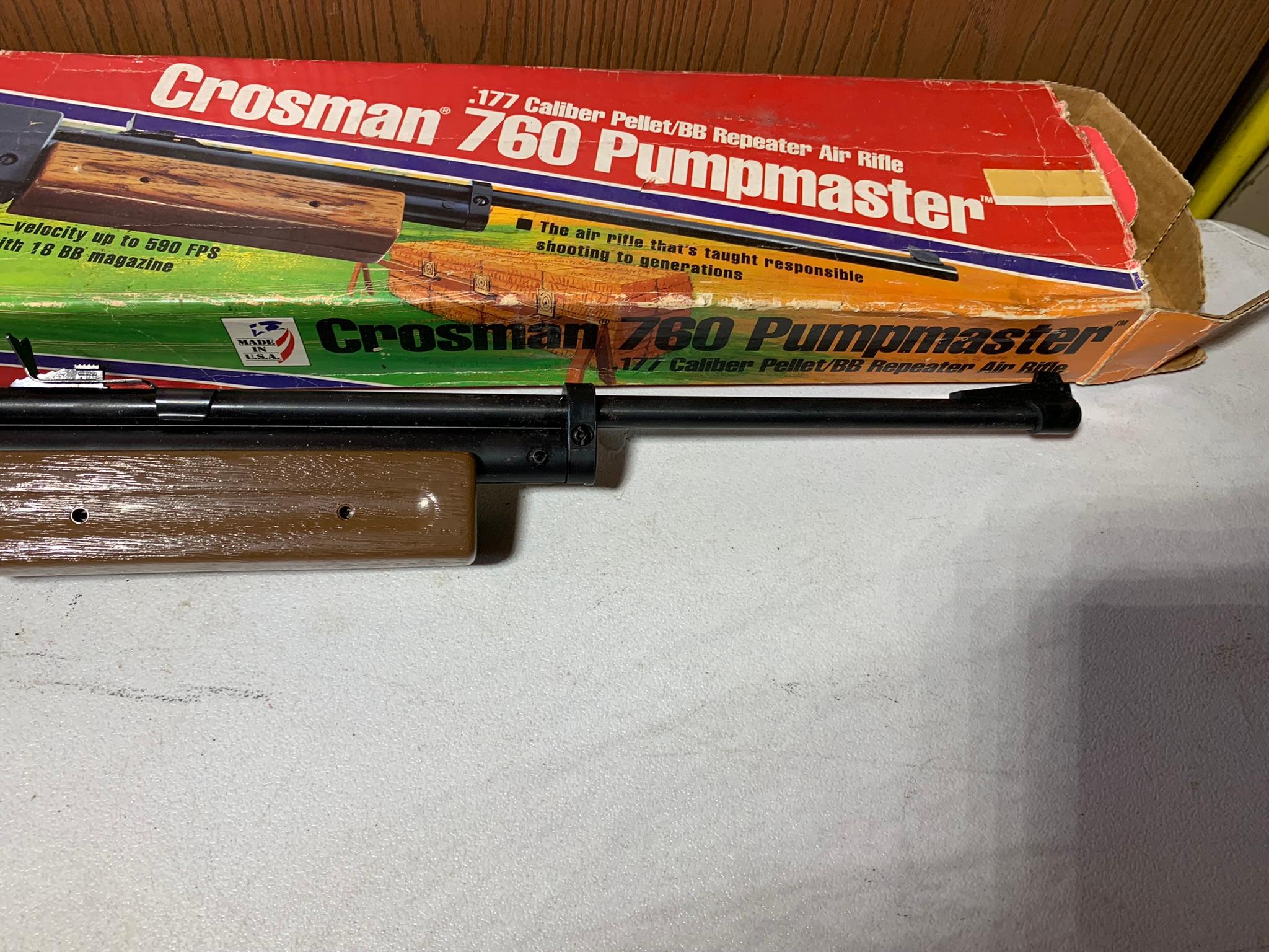 Crosman 760 Pumpmaster BB Gun & Air Soft Gun