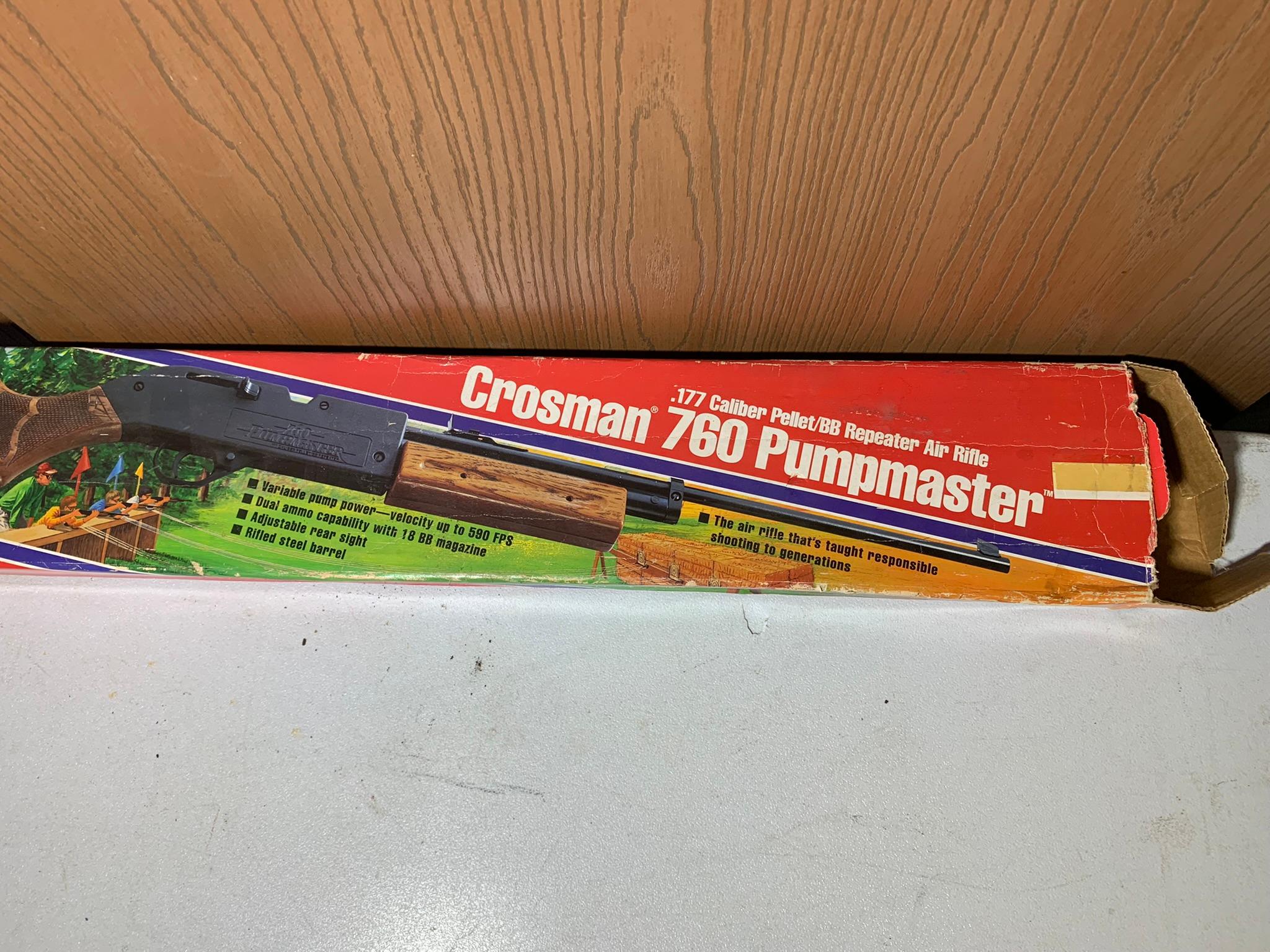 Crosman 760 Pumpmaster BB Gun & Air Soft Gun