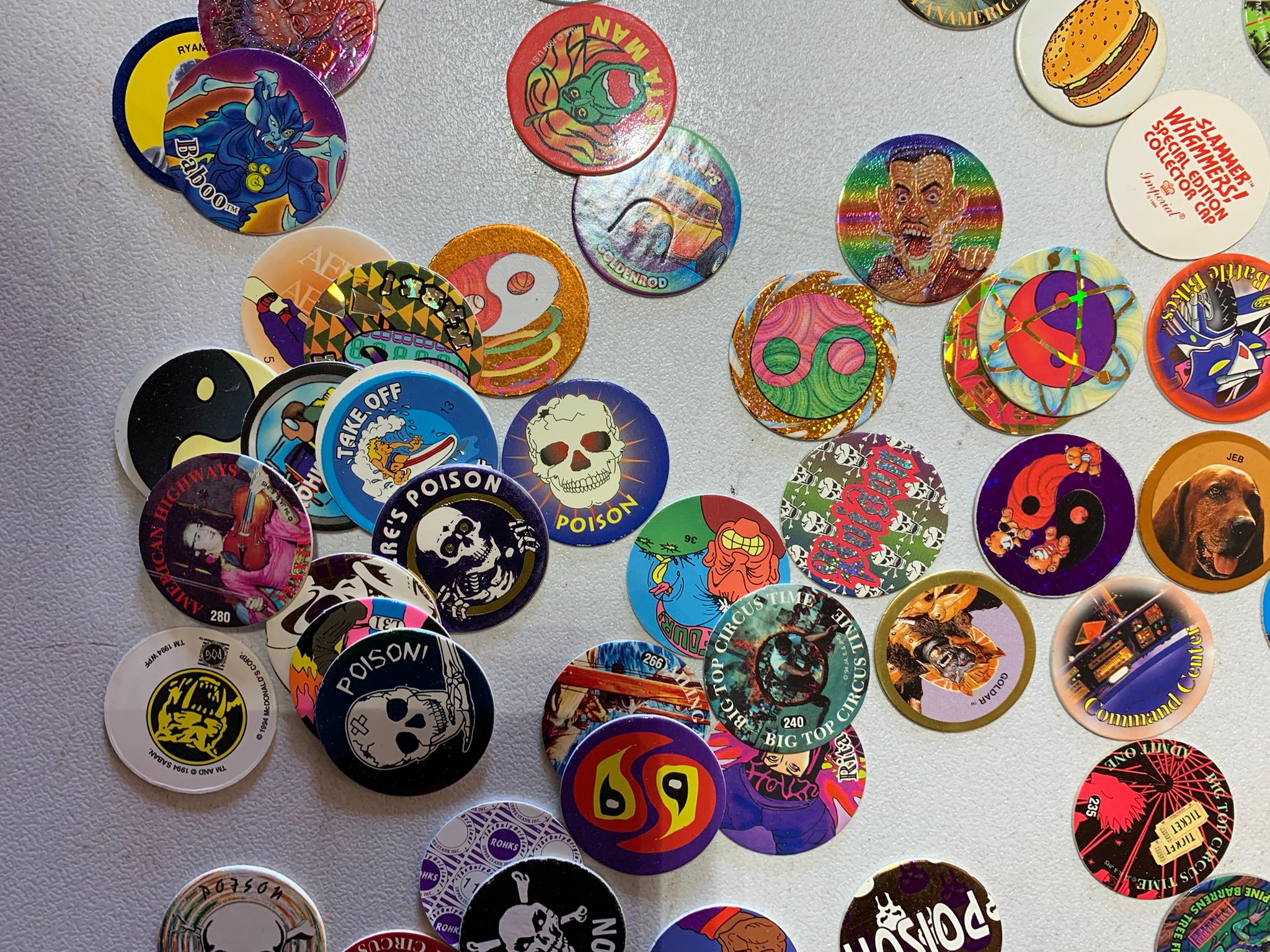 Large Group of Vintage Pogs