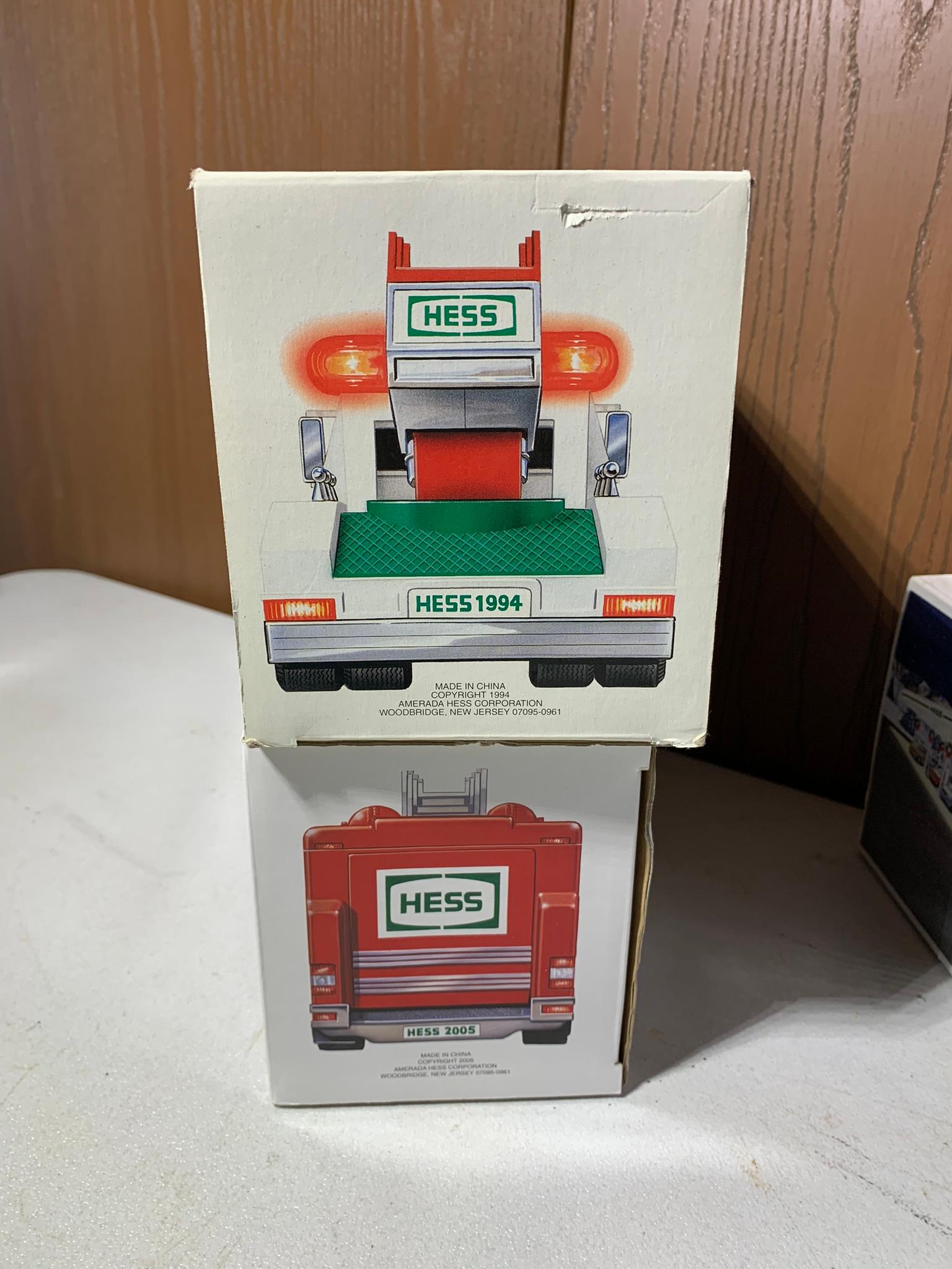 5 Hess Collector Toys