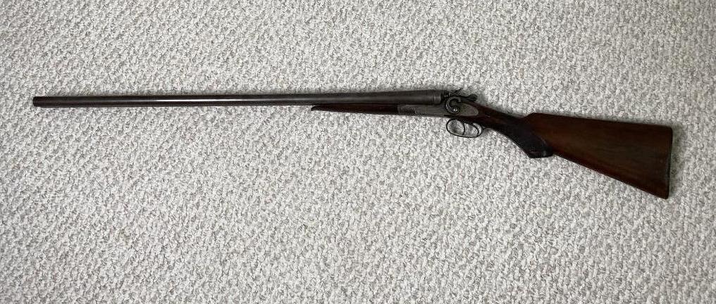 Antique 12 ga. Double Barreled Shotgun Side by Side