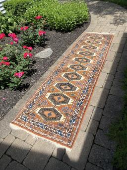 Large Sized Antique Hand Knotted Persian Runner or Rug