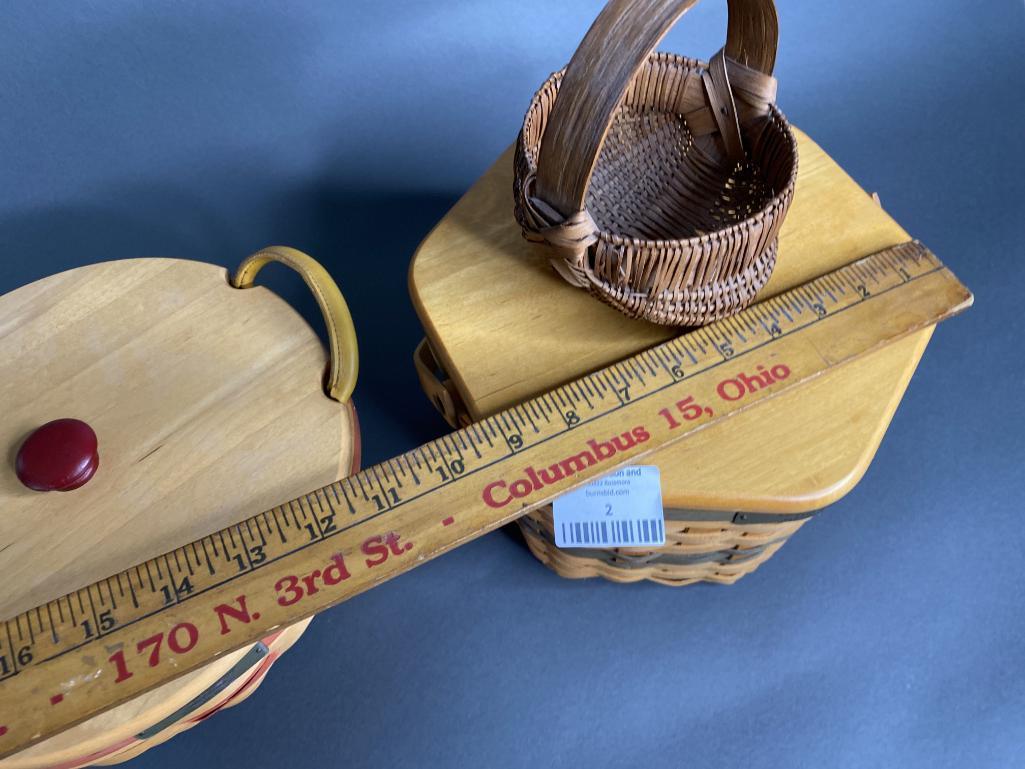 Group Lot of Baskets including Longaberger