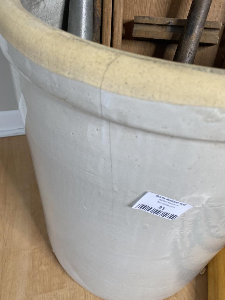 12 gallon Crock with Lid, Canes, Vintage Kitchen and More