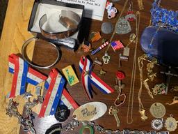 Large Group of Costume Jewelry.  See Photos