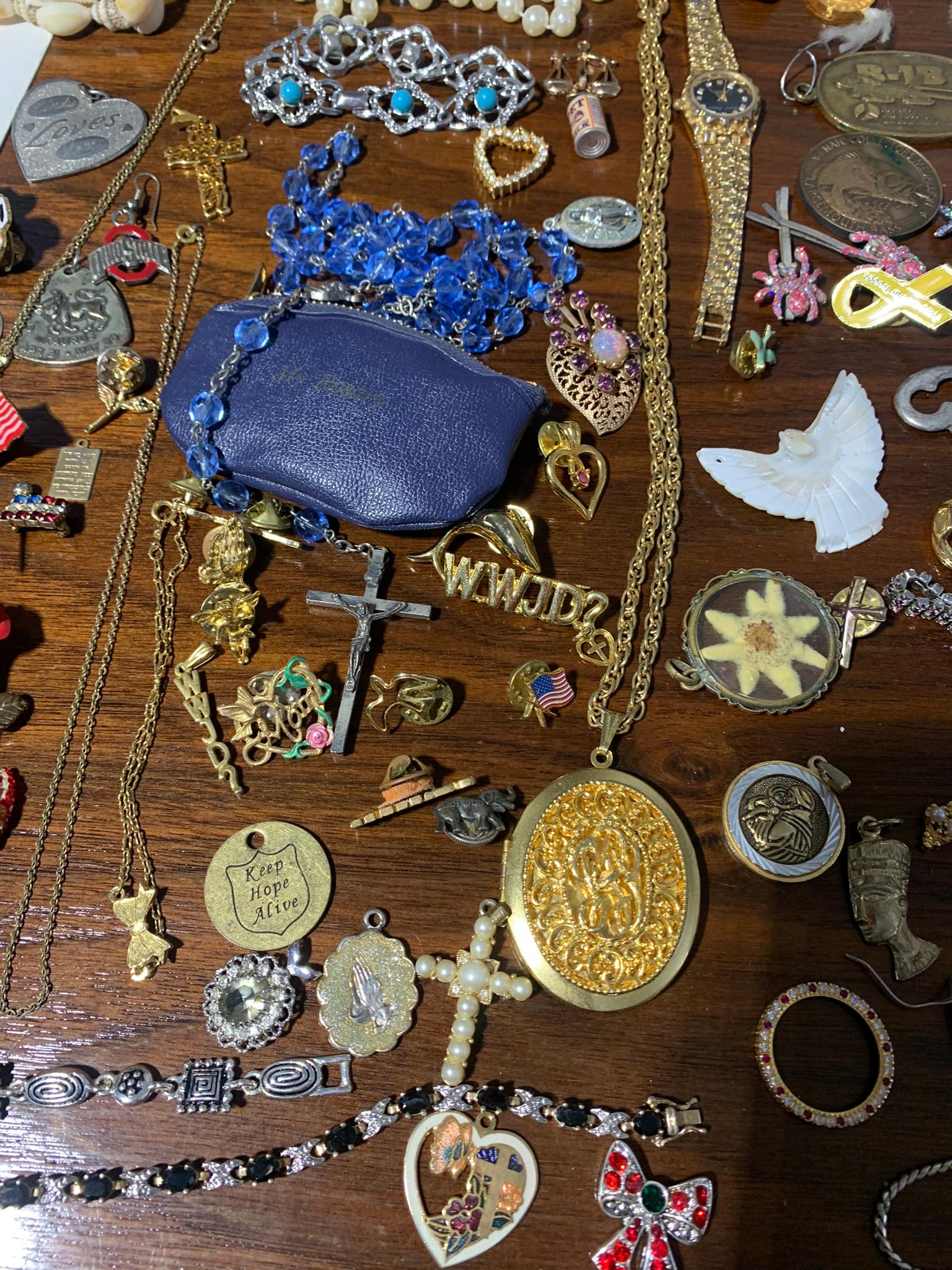 Large Group of Costume Jewelry.  See Photos