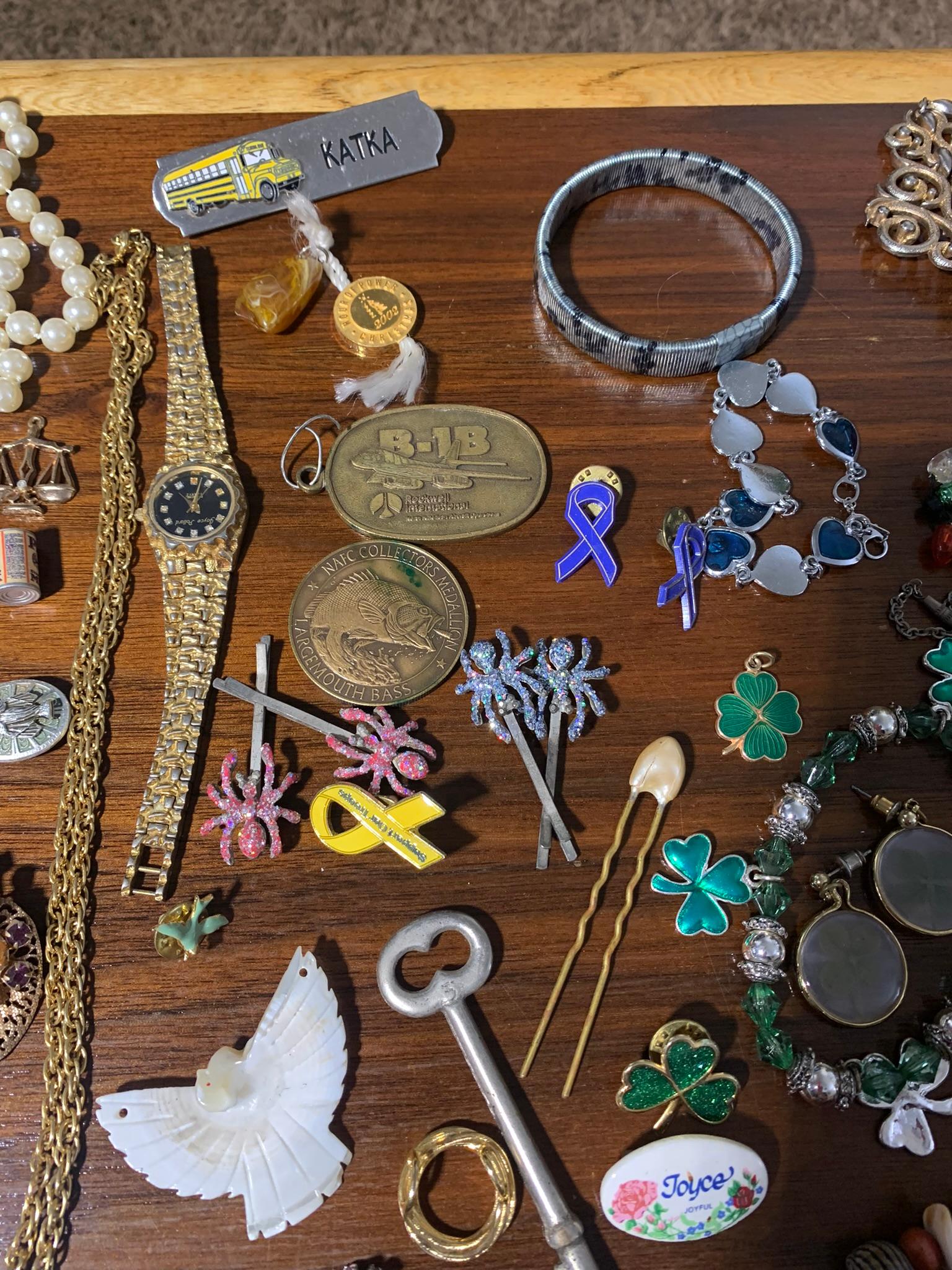 Large Group of Costume Jewelry.  See Photos