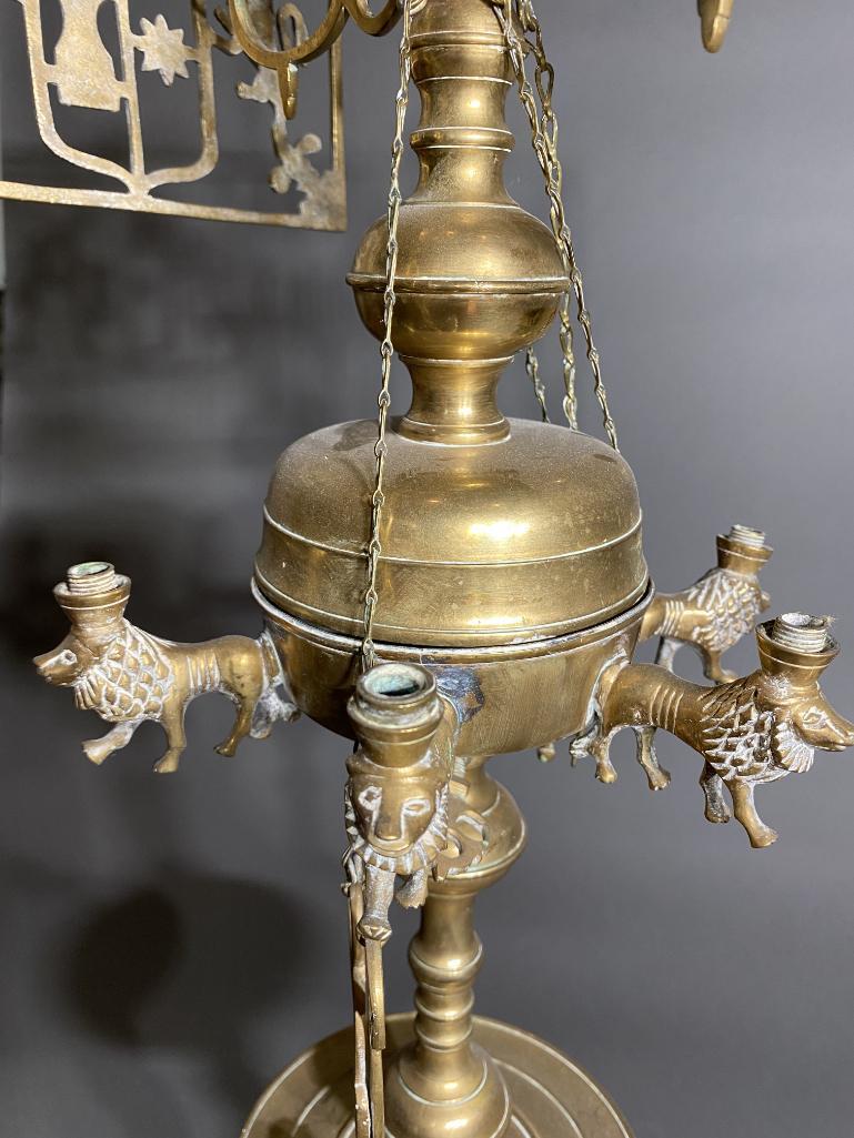 Unusual Spanish Renaissance Style Table Lamp