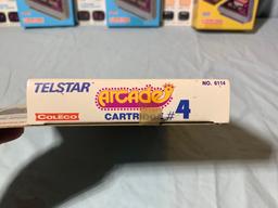 Coleco Telstar Arcade Cartridge 3, 2 & 4