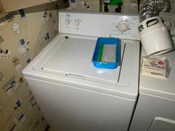 Laundry Room Contents Lot including Washing Machine & Dryer