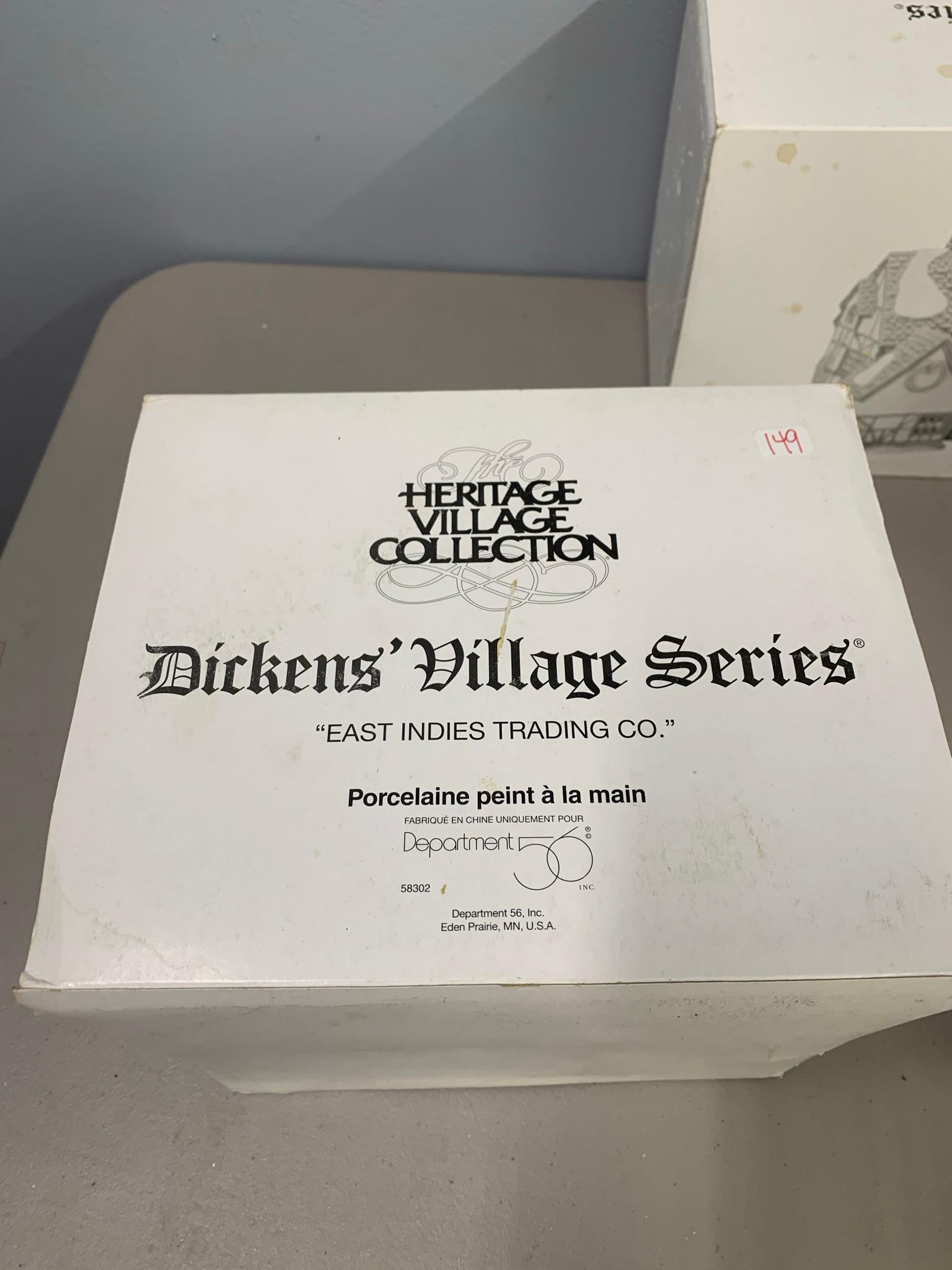 Dickens Village Series - East Indies Trading Co, Ashbury Inn, & More