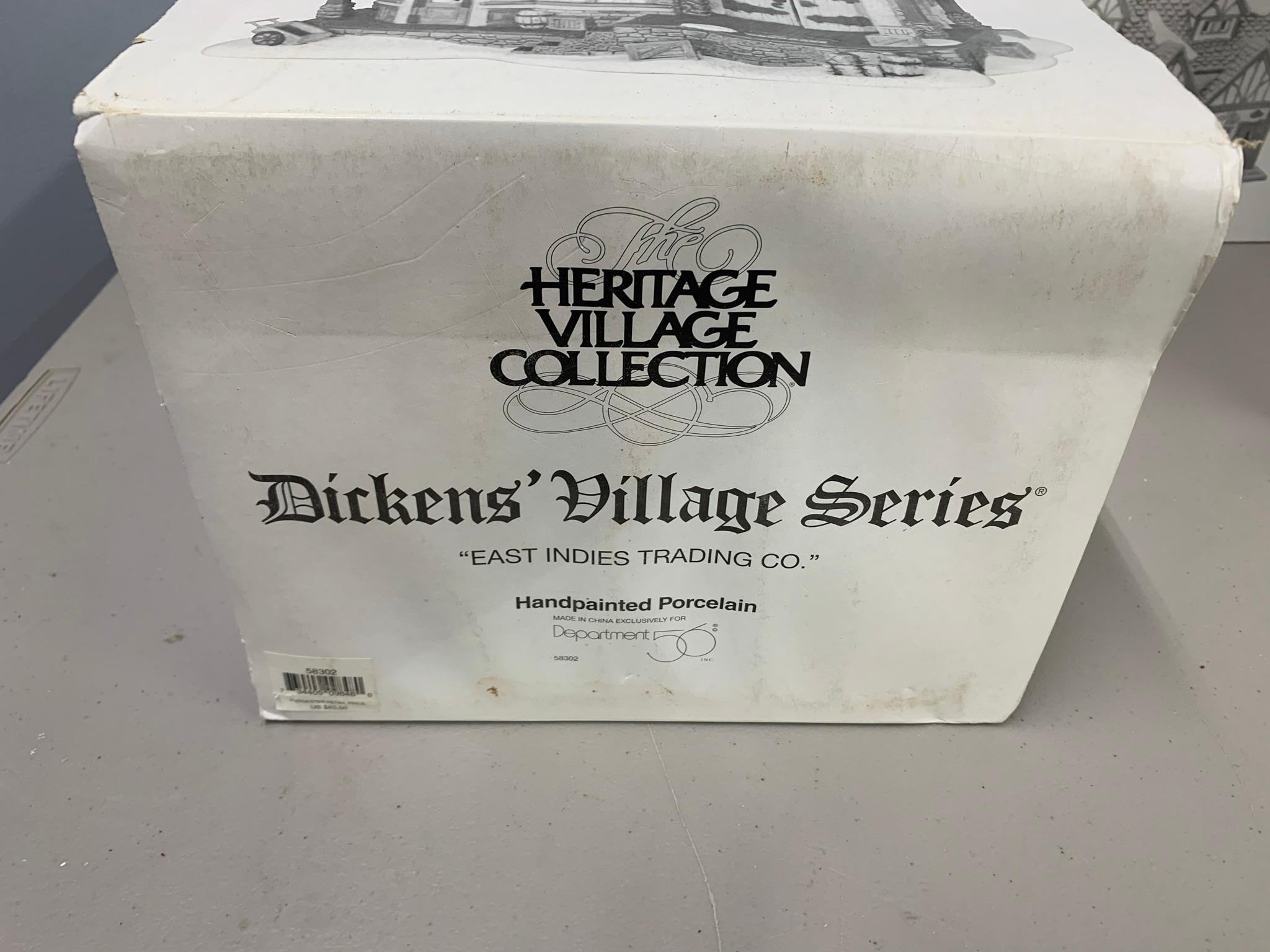 Dickens Village Series - East Indies Trading Co, Ashbury Inn, & More