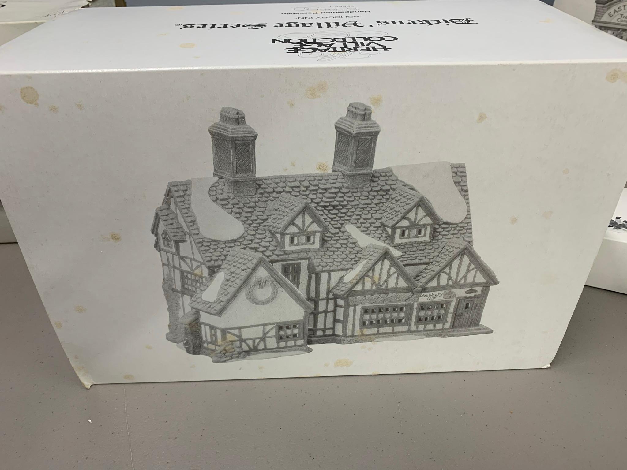 Dickens Village Series - East Indies Trading Co, Ashbury Inn, & More