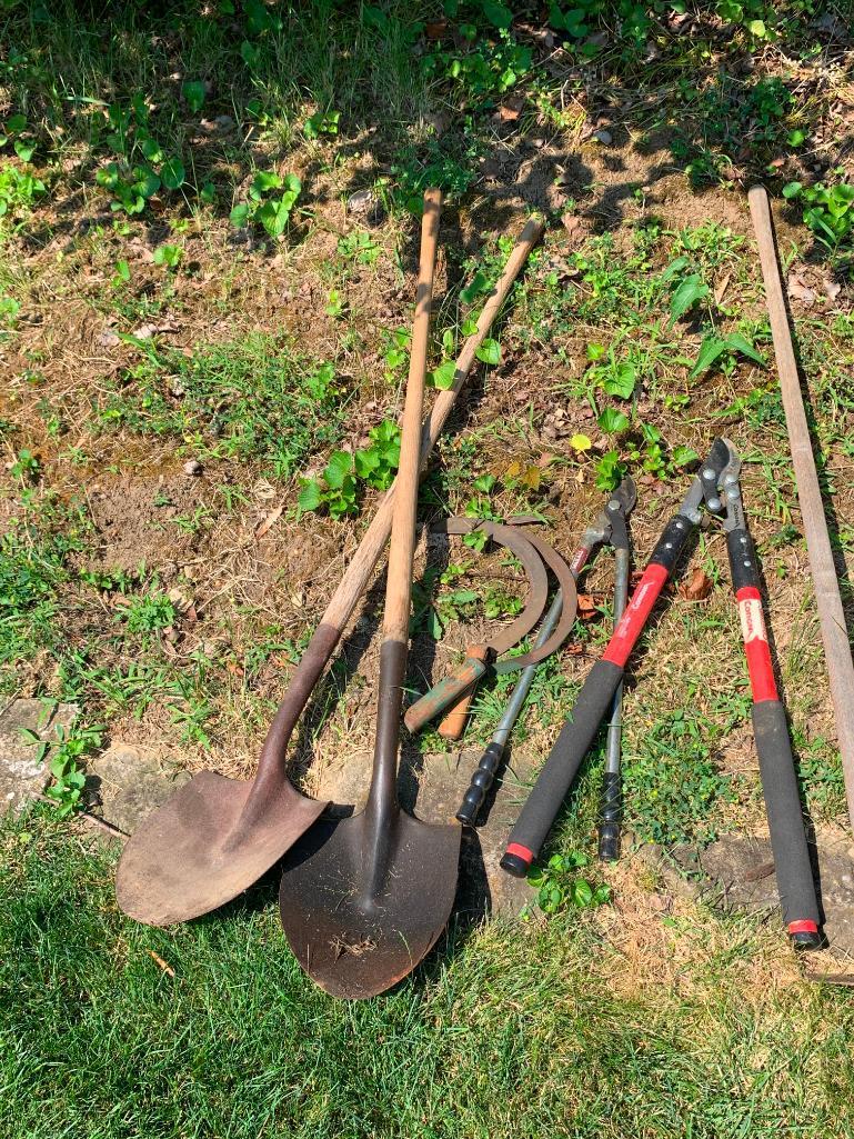 Rakes, Shovels, Loppers & More