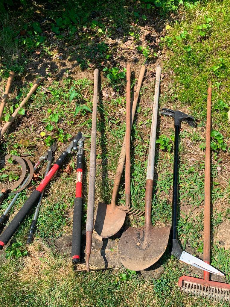 Rakes, Shovels, Loppers & More