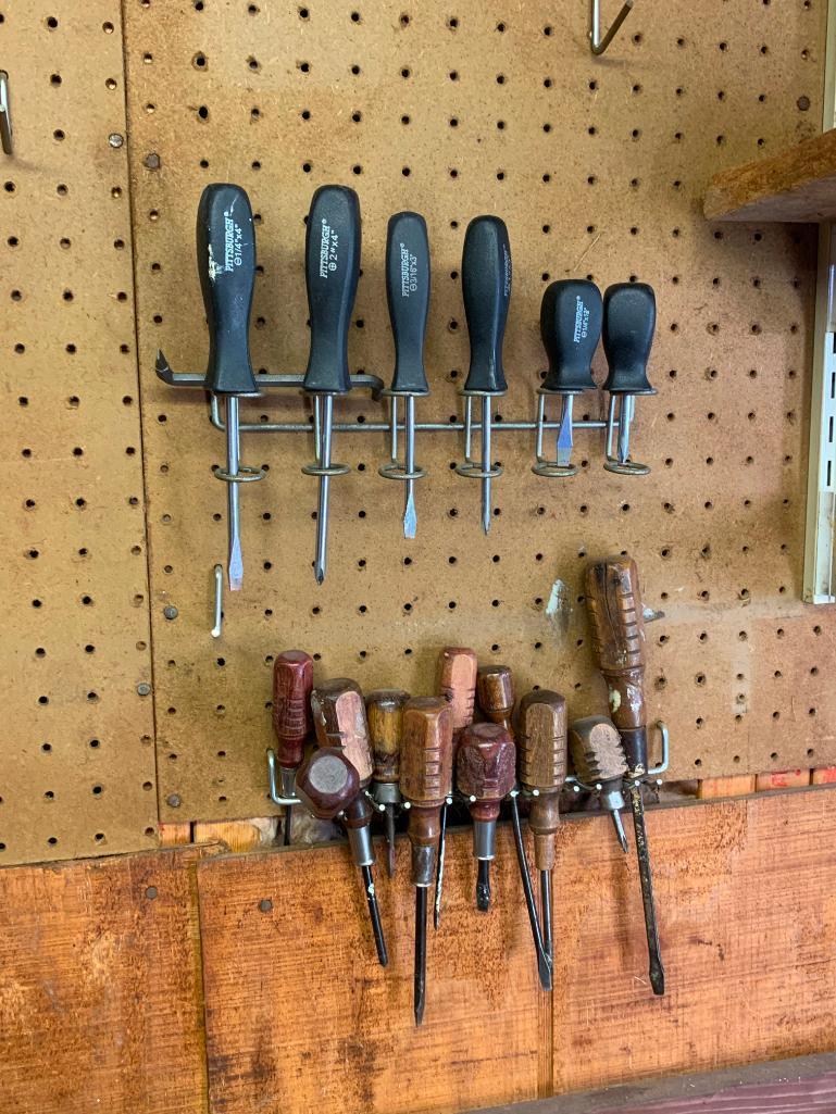 Screw Drivers, Oilers, Garden Tools, Wrenches, Sharpening Stones & More