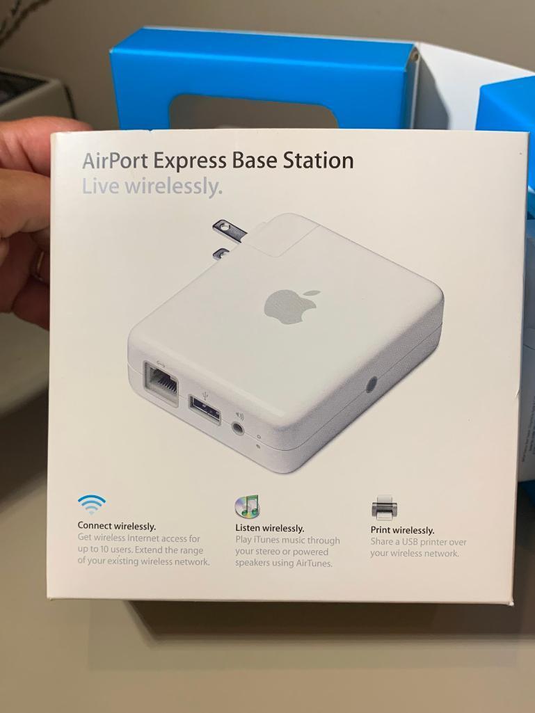 Apple AirPort Express, Mouse, and Keyboards