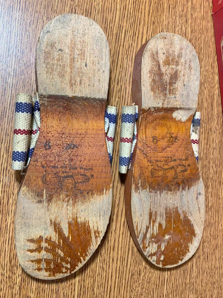Vintage Klaks Wood Sole Sandals - Men's Size 9