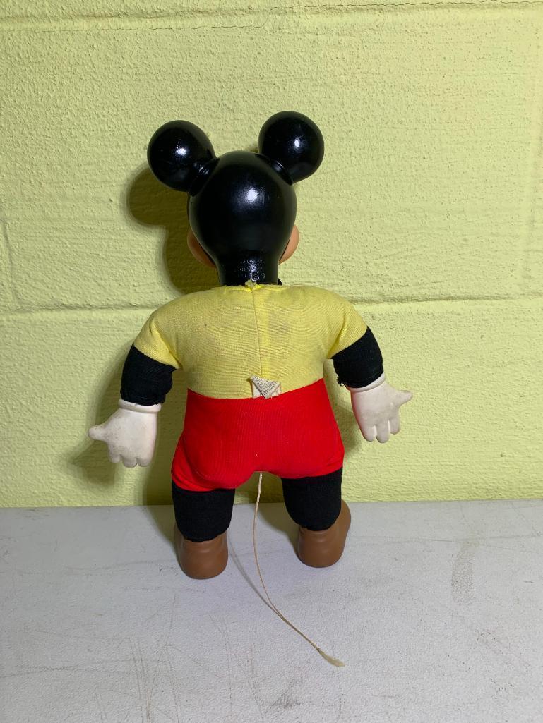 Vintage Mickey Mouse Doll, Goofy House, & Mickey Mouse Ear Hats