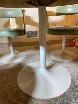 Vintage Daystrom MCM Mid Century Modern Tulip Table & Chairs