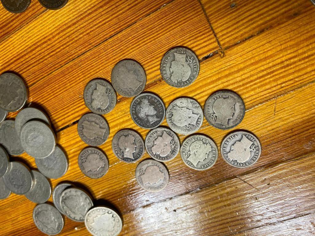 Group lot of US Type Coins including Silver