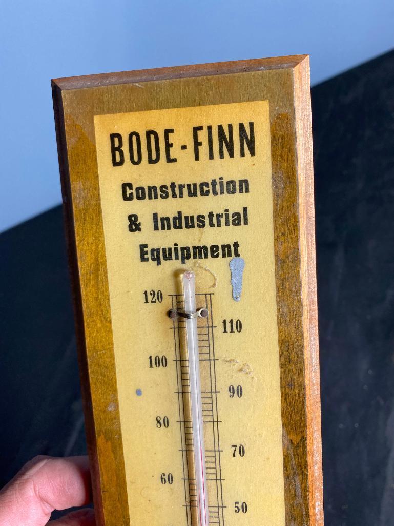 Vintage Cincinnati Advertising Thermometer Bode-Finn