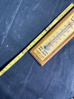 Vintage Cincinnati Advertising Thermometer Bode-Finn